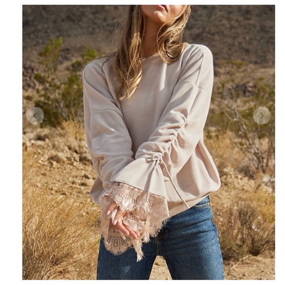 18 Boho Fabulous Lace Cuff Ruffled Long Sleeve - Picture 4 of 8